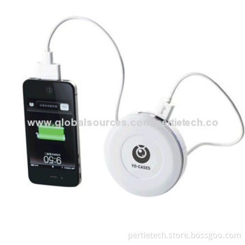 60 degree Rotating Portable Mobile Power Bank, with 4400mAh Universal Battery